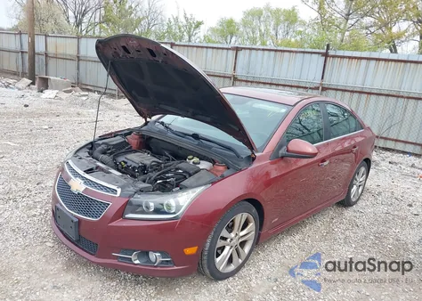 2013 Chevrolet Cruze Ltz из США, поврежденный, VIN 1G1PG5SB7D7113584